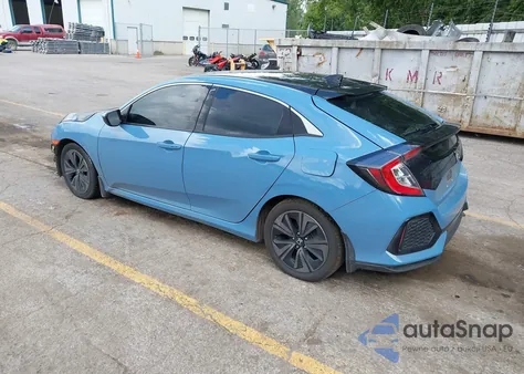 2017 Honda Civic Ex from USA, damaged, VIN SHHFK7H52HU229045